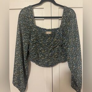 Floral Altar'd State blouse